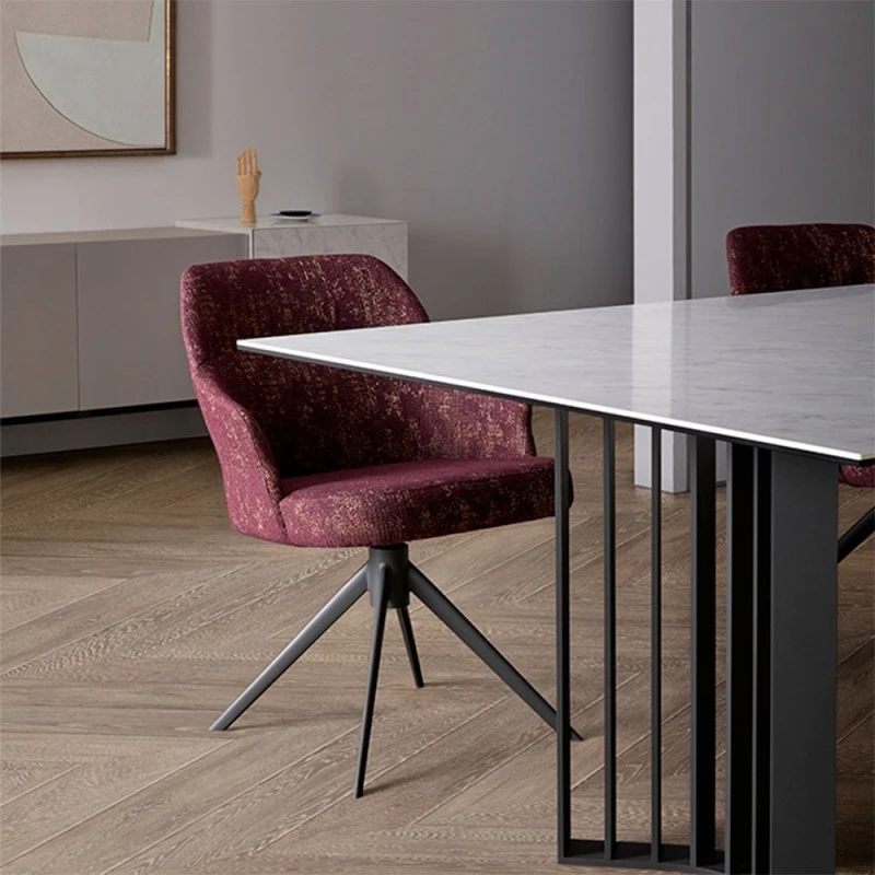 NUBO - SILLA COMEDOR CON PATAS CENTRALES 3 NUBO - SILLA COMEDOR CON PATAS CENTRALES