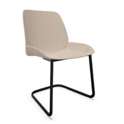 Sillas Con Patas Metálicas Y Asiento En Termopolimero NUEZ