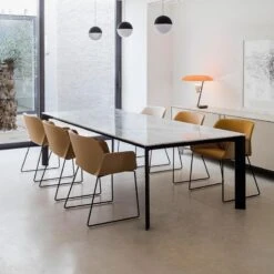 Sillon NUEZ Con Patas Patin Y Asiento Con Respaldo Tapizado