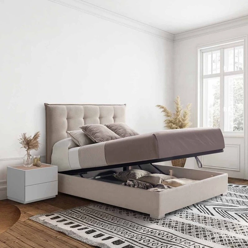 Padua - Cama Abatible Tapizada 4 Padua - Cama Abatible Tapizada - Imagen 2