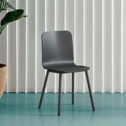 PEPPER - SILLA COMEDOR CARCASA MADERA Y PATAS METALICAS