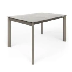 Mesa Extensible POKER Encimera Dekton Y Patas Metalicas -Demarques Tienda poker mesa de comedor extensible cancio 7