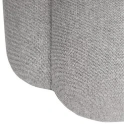 Puff Tapizado Tela Color Gris ARTUR 7 Puff Tapizado Tela Color Gris ARTUR -Demarques Tienda puff tapizado tela color gris artur 2