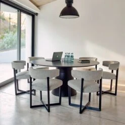 Mesa De Comedor Redonda REVERSE 9 Mesa De Comedor Redonda REVERSE -Demarques Tienda reverse conference mesa de comedor redonda 2