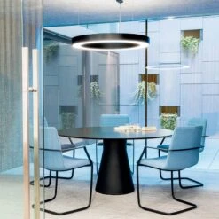 Mesa De Comedor Redonda REVERSE 10 Mesa De Comedor Redonda REVERSE -Demarques Tienda reverse conference mesa de comedor redonda 3