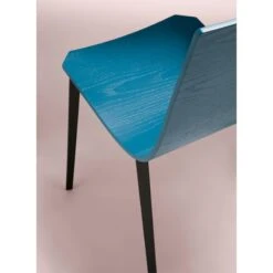 SALT - SILLA COMEDOR MADERA Y PATAS METALICAS -Demarques Tienda salt silla comedor carcasa madera y patas metalicas disponible en varios acabados 1