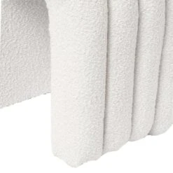 Puff Tapizado En Tela Borreguito Color Blanco EDY -Demarques Tienda sendai puff tapizado en tela borreguito color blanco 5