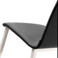 Silla De Cocina Tapizada Con Patas Metalicas SIERO 9 Silla De Cocina Tapizada Con Patas Metalicas SIERO -Demarques Tienda siero silla comedor tapizada y patas metalicas disponible en varios acabados 1