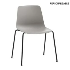 Silla Apilable En Poliproìleno Y Metal VARYA