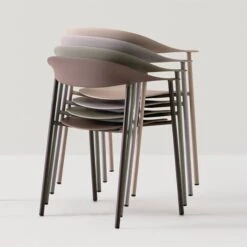 Silla Con Reposabrazos En Poliproìleno Y Metal ARUM 10 Silla Con Reposabrazos En Poliproìleno Y Metal ARUM -Demarques Tienda silla con reposabrazos en poliproileno y metal arum 2