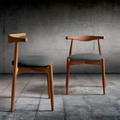 Silla Respaldo De Madera Con Asiento Tapizado COOL -Demarques Tienda silla de comedor cool 3