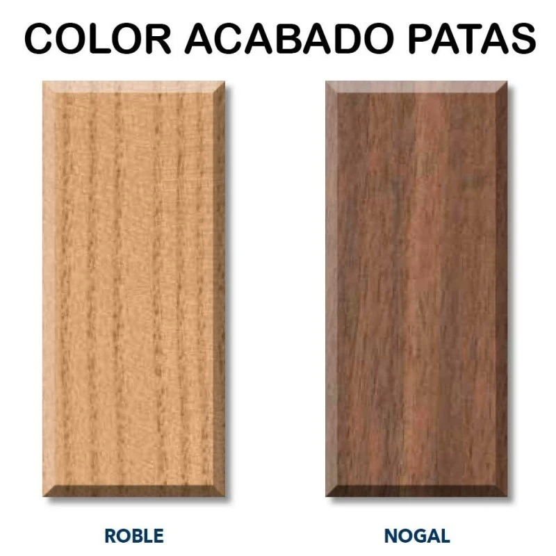 Silla De Comedor Tapizada Con Patas Madera EDA B 6 Silla De Comedor Tapizada Con Patas Madera EDA B - Imagen 4