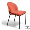 Silla De Comedor Tapizada Con Estructura Metálica EDA A 1 Silla De Comedor Tapizada Con Estructura Metálica EDA A -Demarques Tienda silla de comedor tapizada eda a estructura metalica