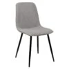 Silla De Comedor Tapizado/metal MARLEEN -Demarques Tienda silla de comedor tapizado metal 45x55x87 marleen