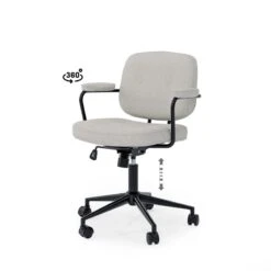 Silla De Escritorio Giratoria Y Con Ruedas COLUMBIA