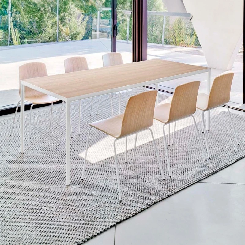 Silla Madera Y 4 Patas Metal ANN 4 Silla Madera Y 4 Patas Metal ANN - Imagen 2