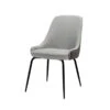 Silla Tapizada Con Patas Metalicas AGATA -Demarques Tienda silla tapizada con patas metalicas agata