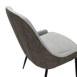 Silla Tapizada Con Patas Metalicas AGATA -Demarques Tienda silla tapizada con patas metalicas agata 6