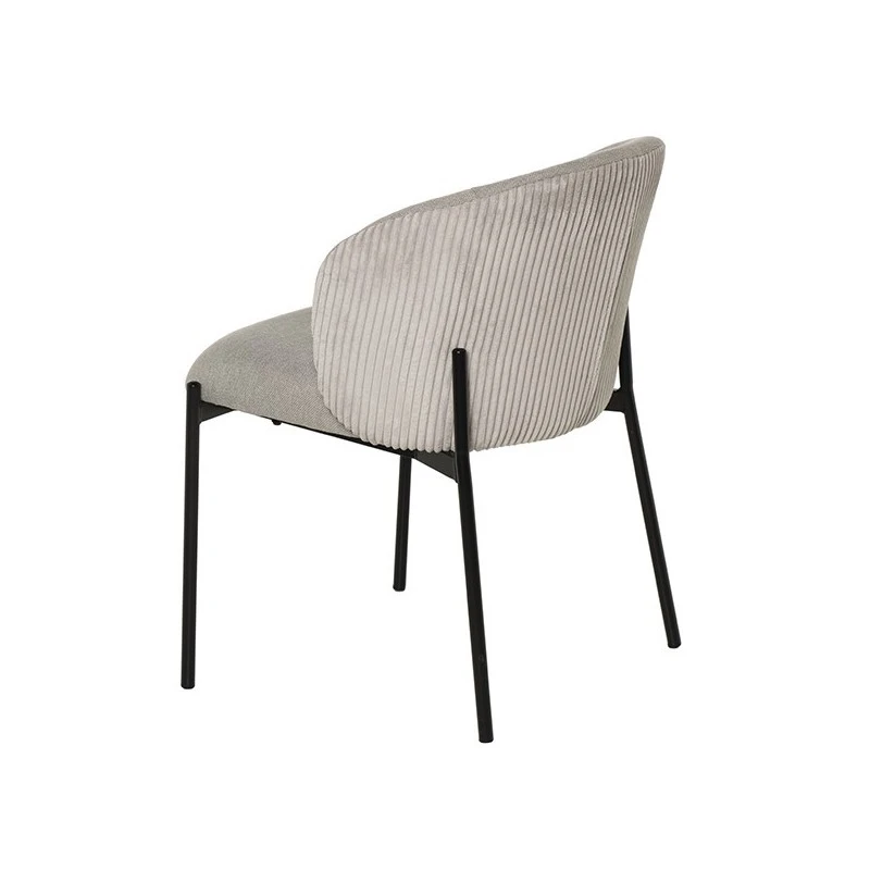 Silla Tapizada Con Patas Metalicas FAINA 4 Silla Tapizada Con Patas Metalicas FAINA - Imagen 2