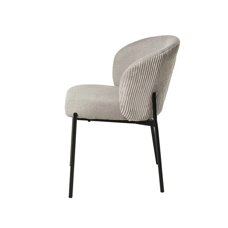 Silla Tapizada Con Patas Metalicas FAINA 5 Silla Tapizada Con Patas Metalicas FAINA - Imagen 3