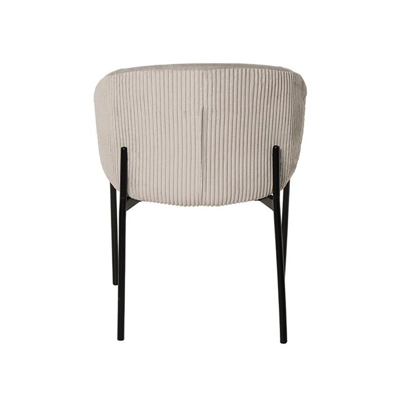 Silla Tapizada Con Patas Metalicas FAINA 6 Silla Tapizada Con Patas Metalicas FAINA - Imagen 4