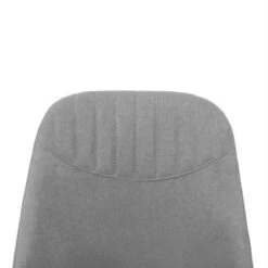 Silla Tapizada Con Patas Metalicas Negras CRIS -Demarques Tienda silla tapizada con patas metalicas negras cris 4