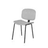 Silla Tapizada Con Patas Metalicas Negras WINONA -Demarques Tienda silla tapizada con patas metalicas negras winona