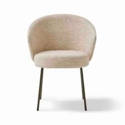 Silla Tapizada Con Pie Metalico GAVI -Demarques Tienda silla tapizada con pie metalico gavi 6