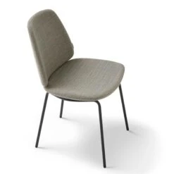 Silla Tapizada Con Pie Metalico LISSE -Demarques Tienda silla tapizada con pie metalico lisse 7