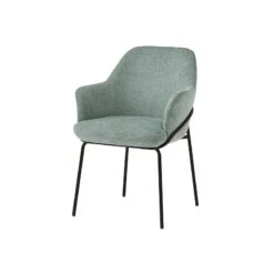 Silla Tapizada Con Reposabrazos ABIGAIL