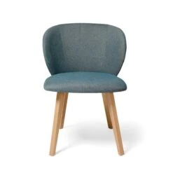 Silla Tapizada Pata Nordica De Madera DALIA -Demarques Tienda silla tapizada dalia pata nordica madera 2