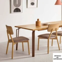 Silla Tapizada Estilo Nordico TADA
