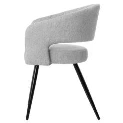 Silla Tapizada Con Reposabrazos KORA -Demarques Tienda silla tapizada karol 2