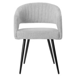 Silla Tapizada Con Reposabrazos KORA -Demarques Tienda silla tapizada karol 3