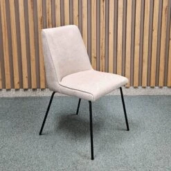 Silla Tapizada Y Pata Metalica ALICE -Demarques Tienda silla tapizada y pata metalica alice 4