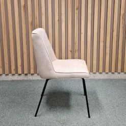 Silla Tapizada Y Pata Metalica ALICE -Demarques Tienda silla tapizada y pata metalica alice 5