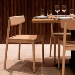 Silla De Madera Apilable SMART SI-0610 -Demarques Tienda smart silla comedor madera 3