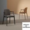 Silla Tapizada Con Reposabrazos SOLO By Philippe Starck