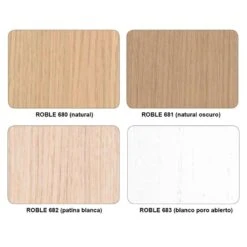 Mesa STATO De Indesan En Madera -Demarques Tienda stato mesa con 2 extensiones tapa de madera y patas metalicas 3