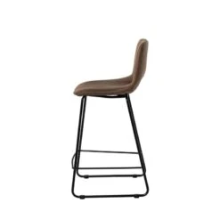 Taburete Bajo Tapizado Alfie -Demarques Tienda taburete bajo tapizado alfie 2