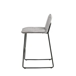 Taburete Bajo Tapizado Brandon -Demarques Tienda taburete bajo tapizado brandon 2