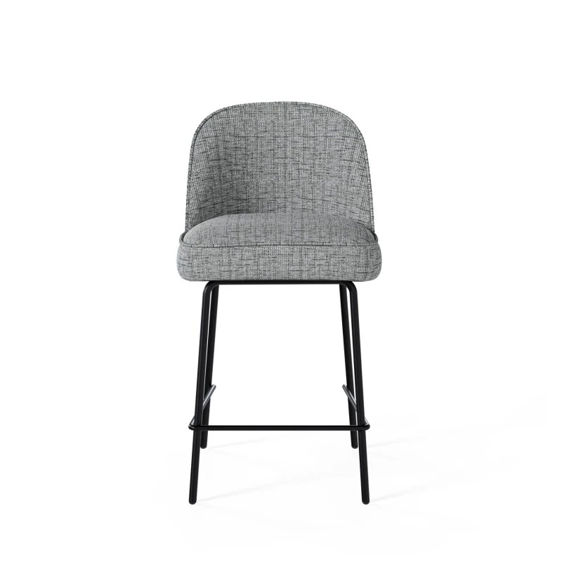 Taburete Bajo Tapizado Nelson 2 Taburete Bajo Tapizado Nelson