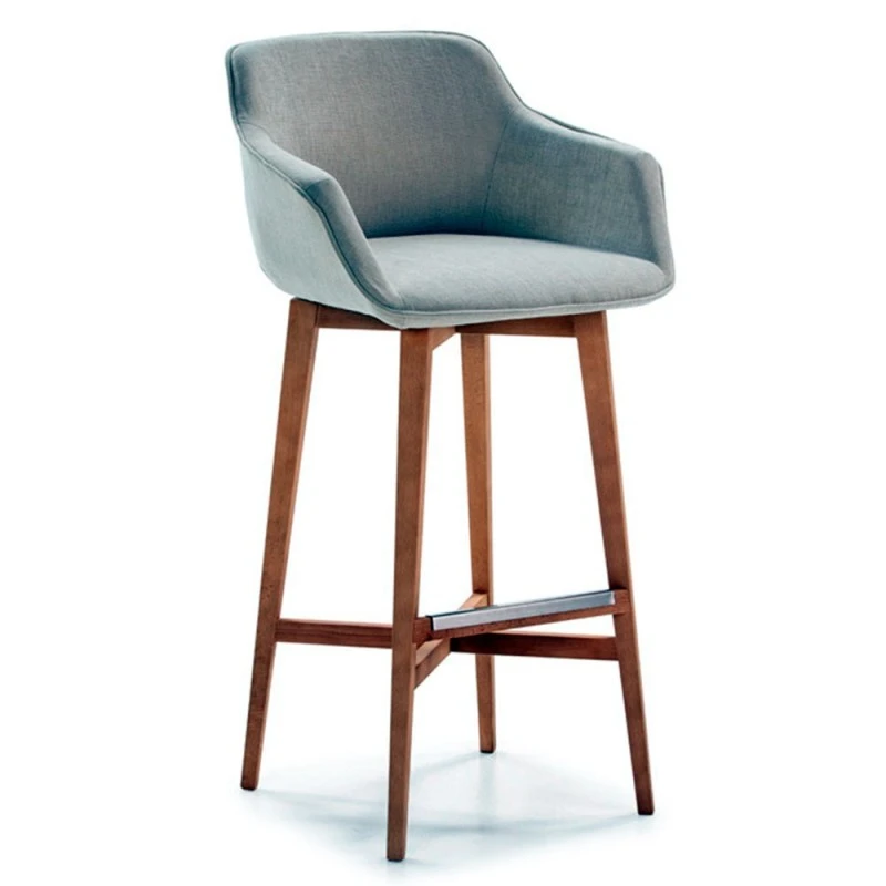 Taburete Tapizado Con Brazos JAX 4 Taburete Tapizado Con Brazos JAX - Imagen 2