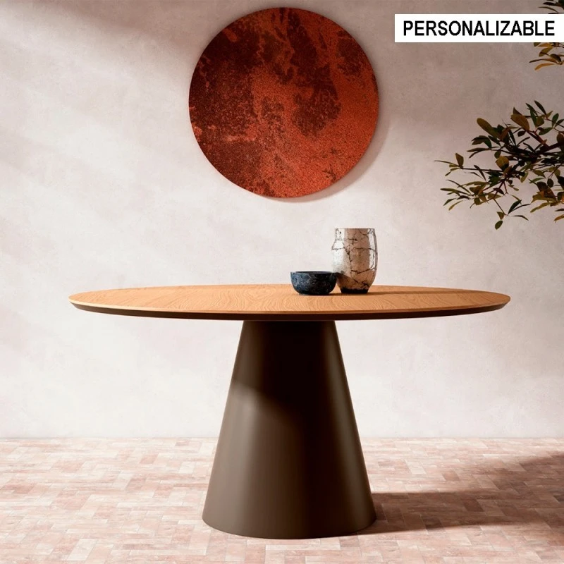 Mesa De Comedor Redonda VILLALBA 3 Mesa De Comedor Redonda VILLALBA