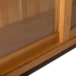 Vitrina 180 Cm Puertas Correderas MADHU -Demarques Tienda vitrina industrial madhu con puertas correderas 4