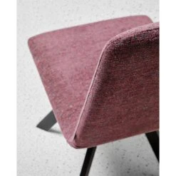 Silla De Comedor Tapizada Y Patas Metalicas VULCANO -Demarques Tienda vulcano silla comedor tapizada y patas metalicas disponible en varios acabados 3